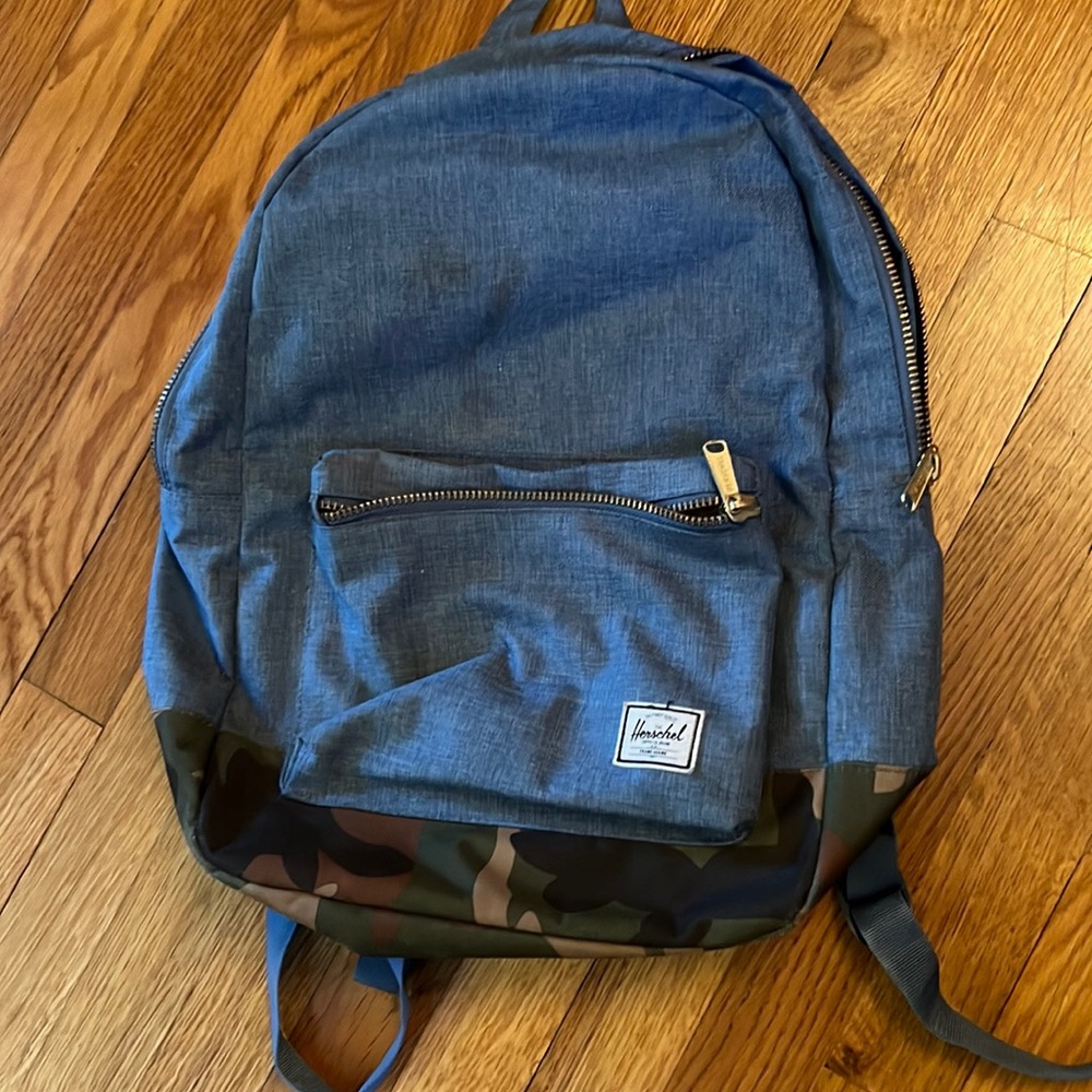 Herschel Supply Co Settlement Backpack Chambray Camo